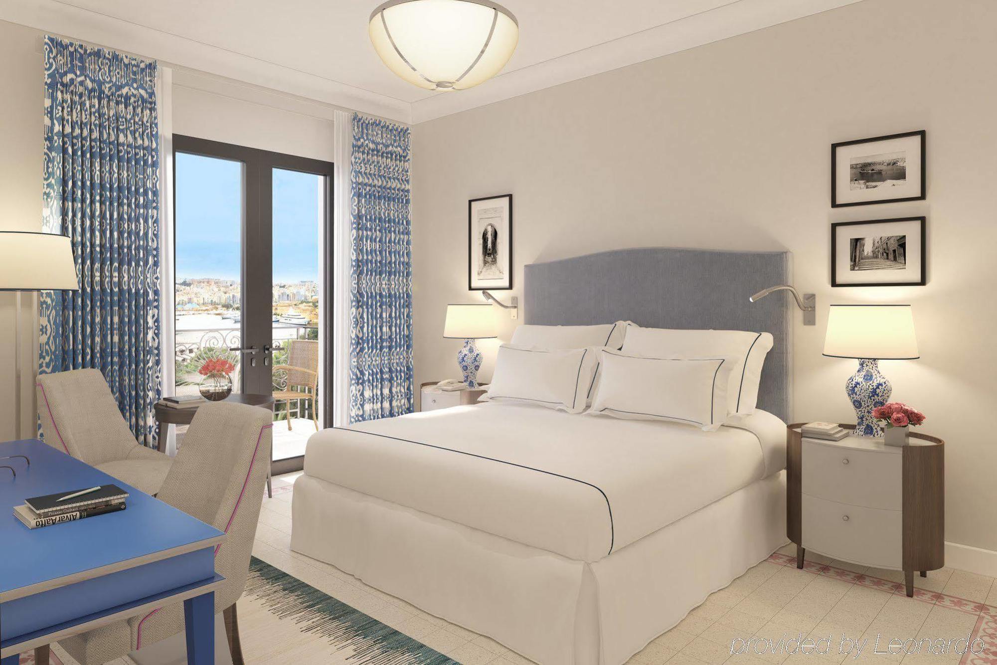 The Phoenicia Malta Floriana Luaran gambar A bedroom at The Ivy Hotel
